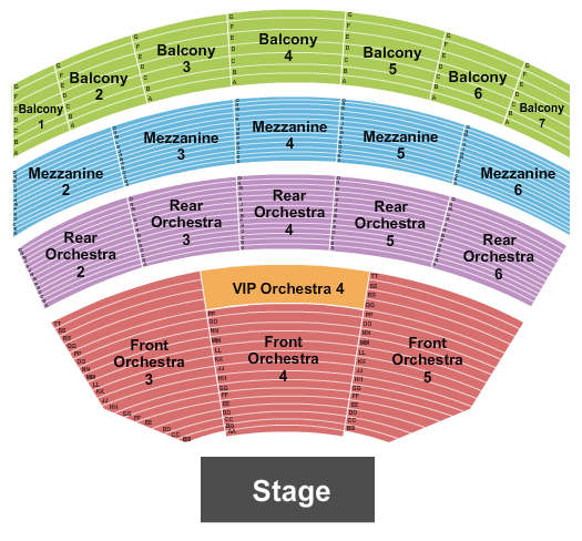The Theatre Maxwell Seating Chart